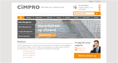 Desktop Screenshot of cimpro.com